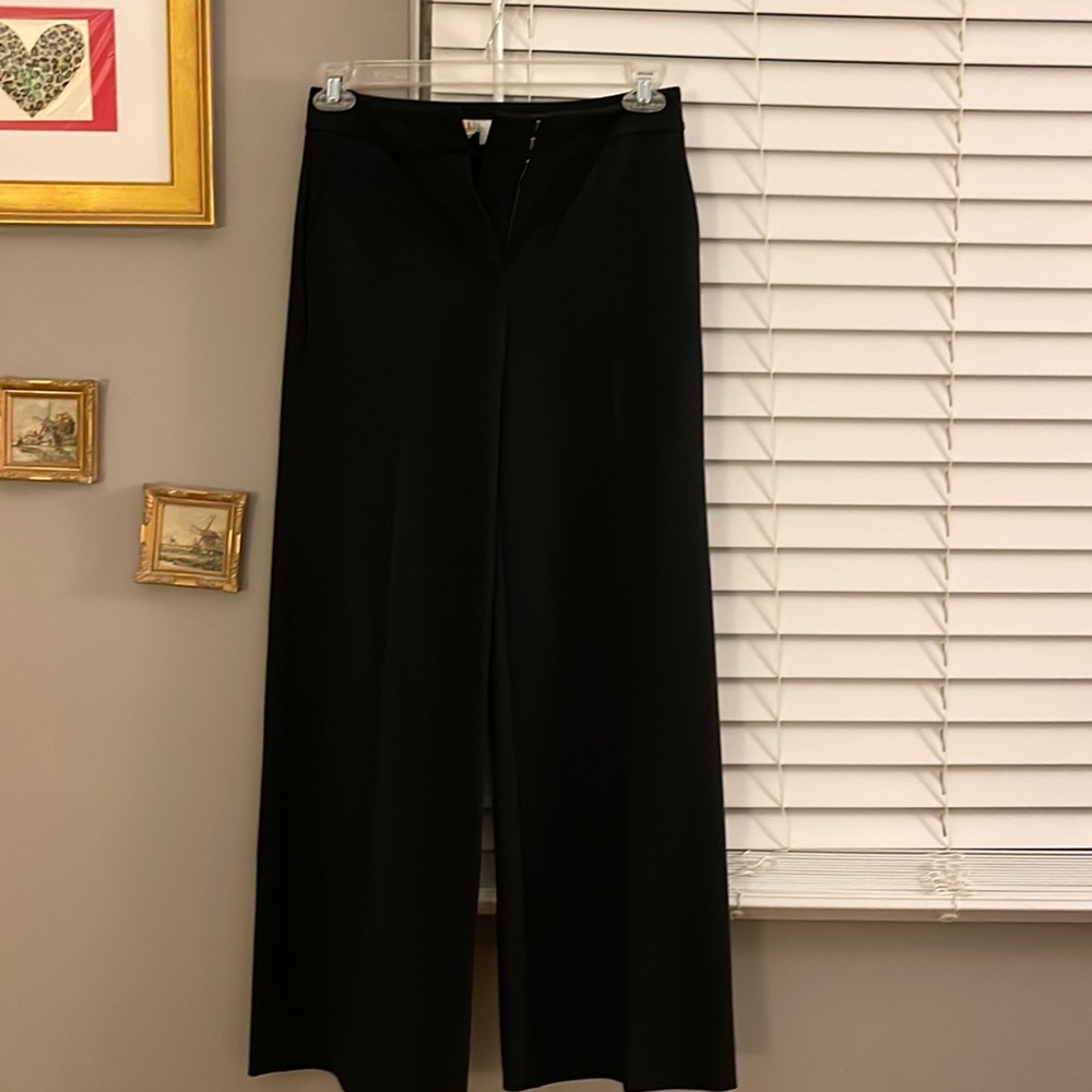 Boden Hampshire wideleg ponte knit pants size 4p NWT